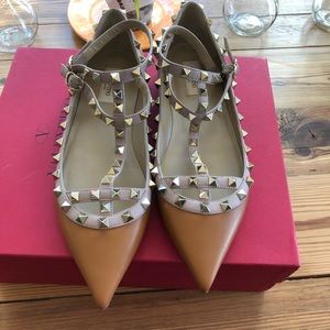 Valentino Shoes - Valentino rockstud flats. New Valentino Shoes - Valentino rockstud flats. New